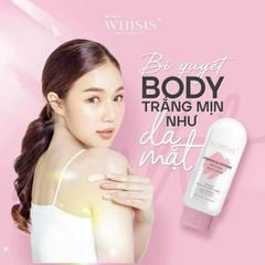 Sữa Dưỡng Thể Ban Đêm Kích Trắng Tế Bào Gốc Whisis Premium Glutathione Whitening Body Lotion 200ml