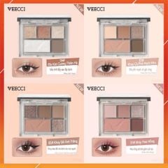 Bảng Phấn Mắt 5 Ô VEECCI Gợn Sóng Nước Veecci Dream Summer Eye Shadow