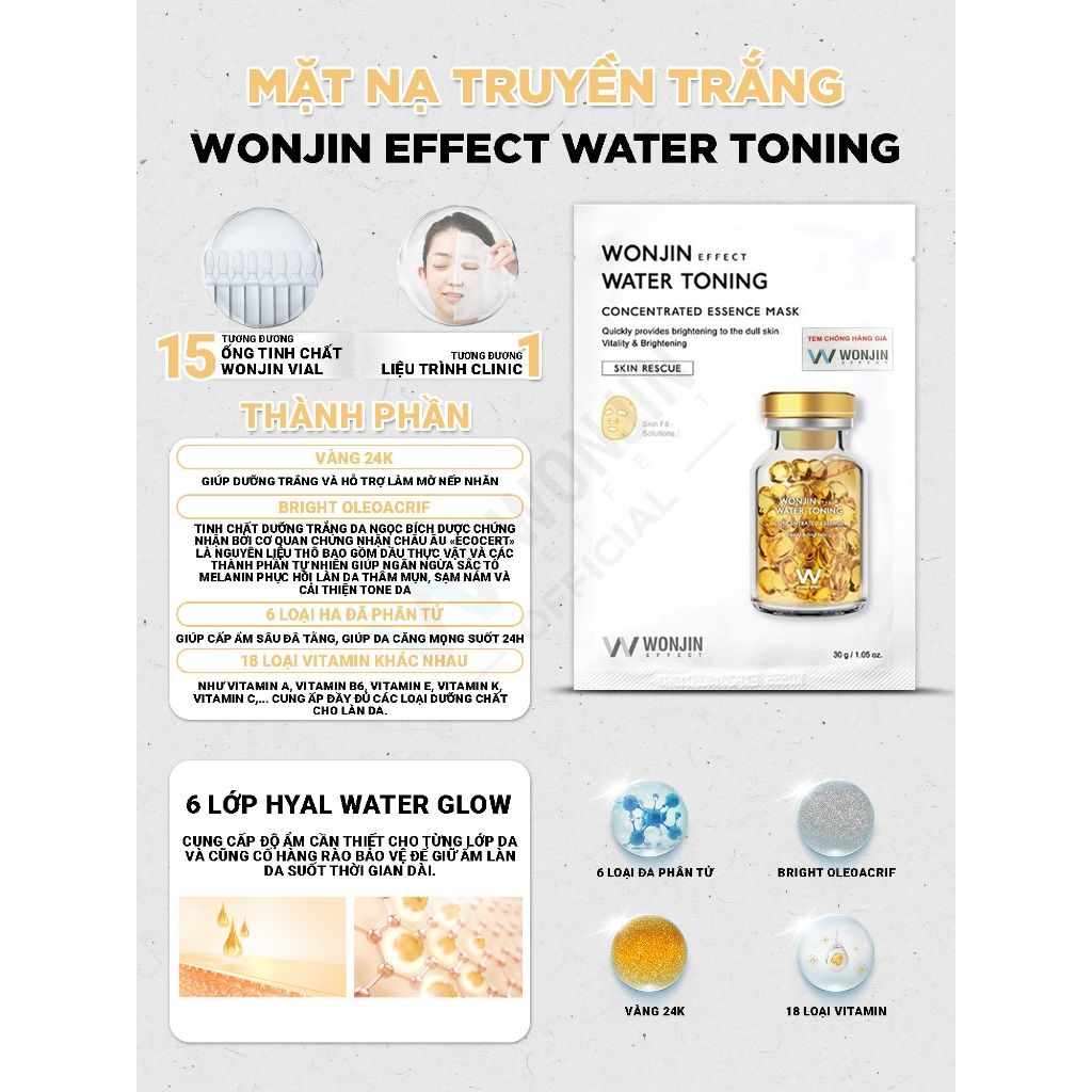 Mặt Nạ Dr Wonjin Effect Concentrated Essence Mask