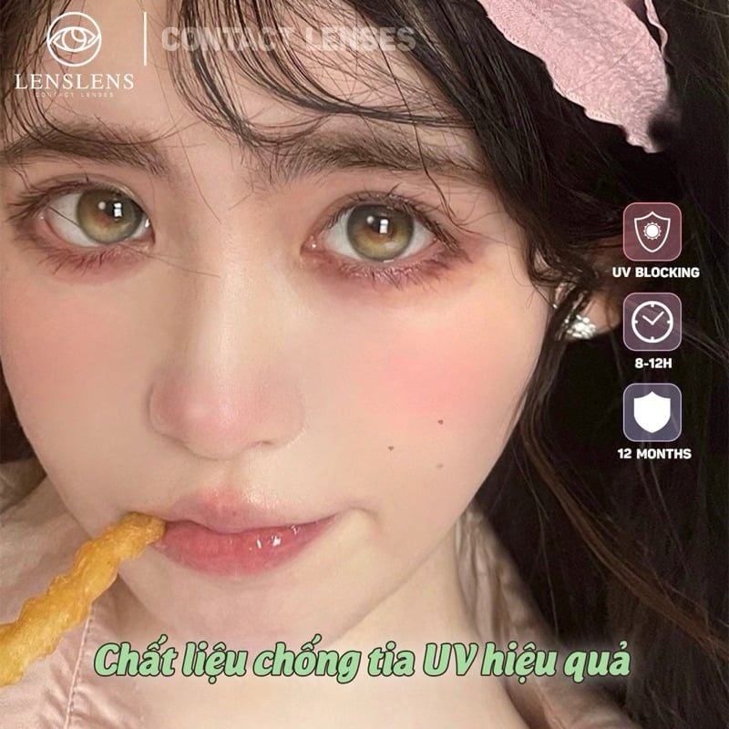 Lens Thời trang DOUYIN (cặp) - Autumn Green