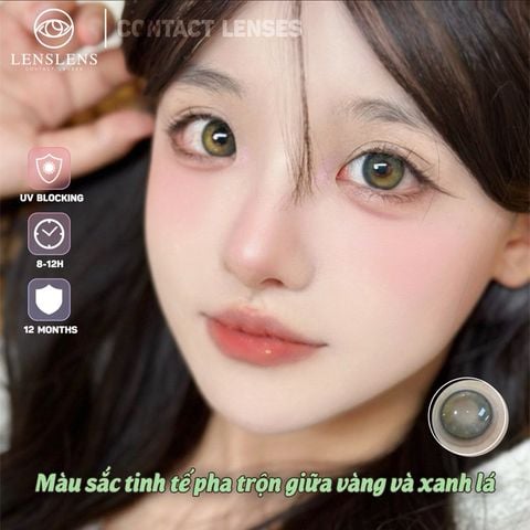 Lens Thời trang DOUYIN (cặp) - Autumn Green