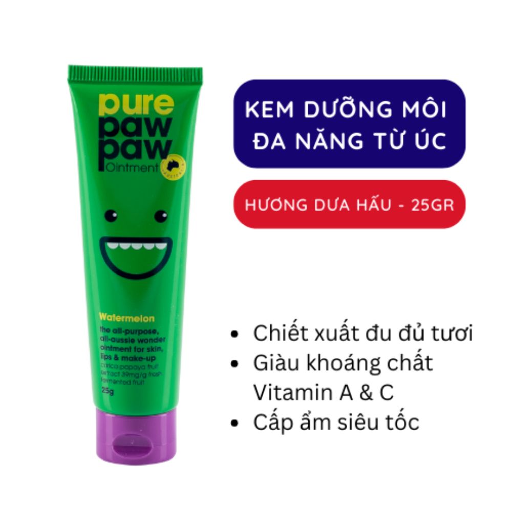 Dưỡng Môi Đa Năng Pure Paw Paw Ointment Cấp Ẩm 25g