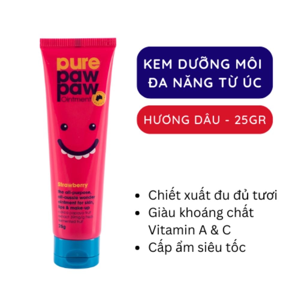 Dưỡng Môi Đa Năng Pure Paw Paw Ointment Cấp Ẩm 25g