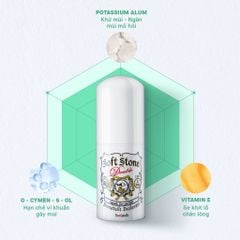 Lăn nách đá khoáng khử mùi Soft Stone Nhật Deonatulle 20g