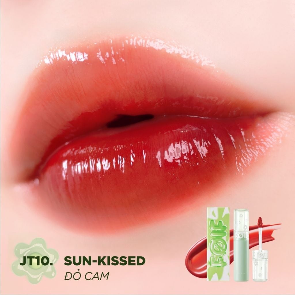 Son Tint Bóng Thuần Chay, Ẩm Mọng, Bền Màu FOIF Juicy Fit Tint 3g