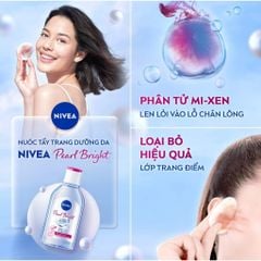 Nước tẩy trang Nivea MicellAIR Oxygen Boost 200ml