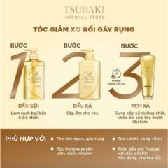 Kem Xả Hỗ Trợ Phục Hồi Hạn Chế Rụng Tóc Tsubaki Premium Repair Treatment 180g