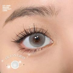 Lens Thời trang DOUYIN (cặp) - Ocean Gray - 0 độ đến 3 độ
