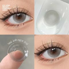 Lens Thời trang DOUYIN (cặp) - Ocean Gray - 0 độ đến 3 độ