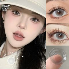 Lens Thời trang DOUYIN (cặp) - Ocean Gray - 0 độ đến 3 độ
