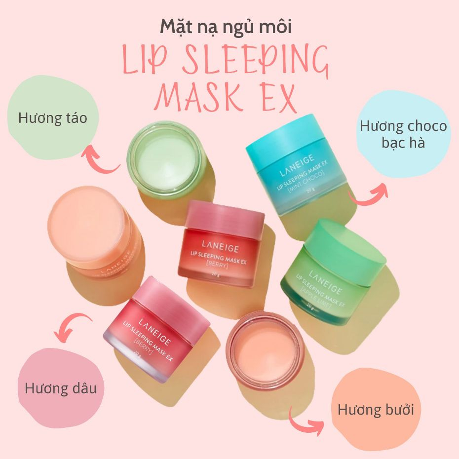 Mặt Nạ Ngủ Cho Môi Laneige Lip Sleeping Mask
