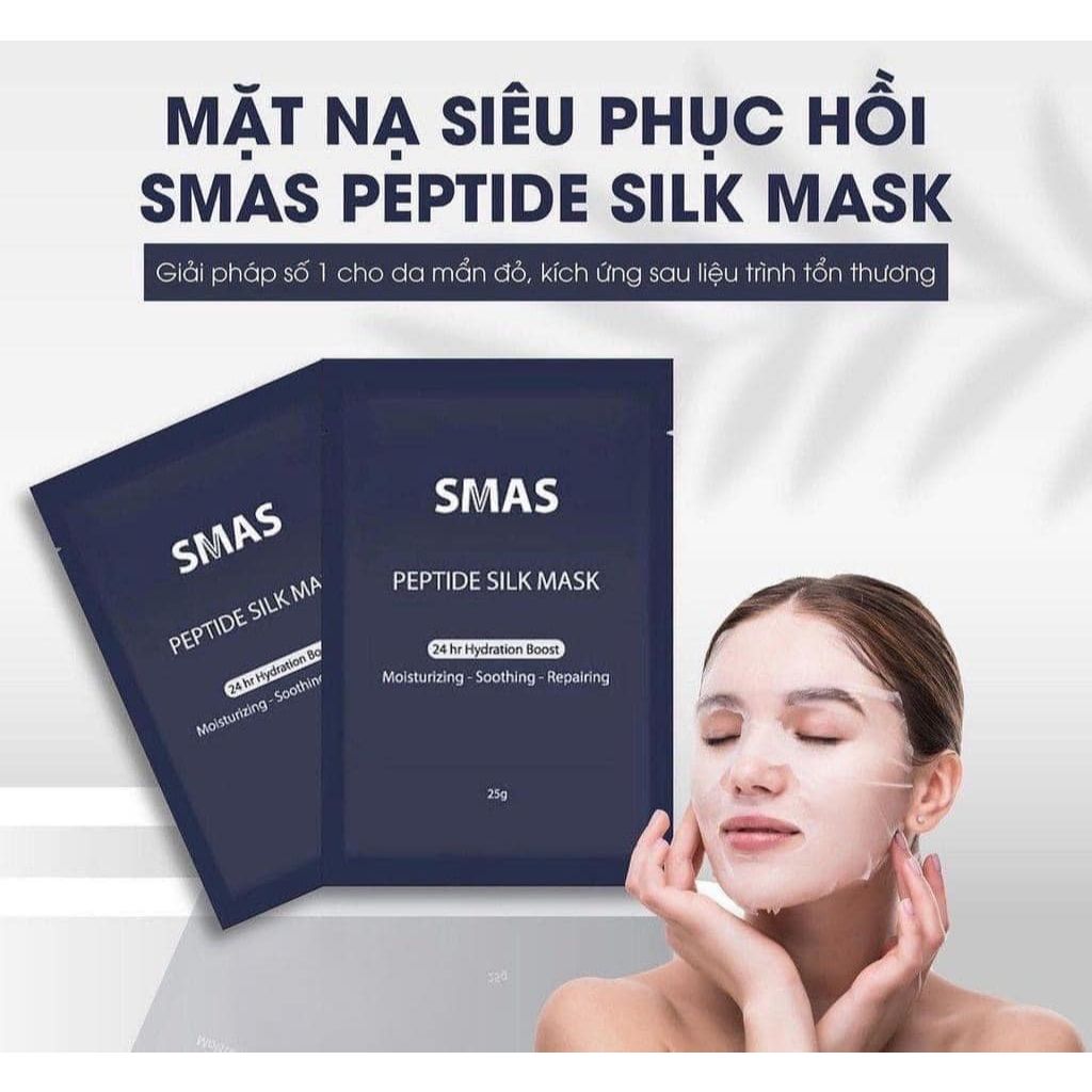 Mặt nạ dưỡng và phục hồi da SMAS Peptide Silk Mask