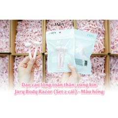 Set 2 Dao Cạo Lông Toàn Thân Jary Body Razor Nhiều Màu