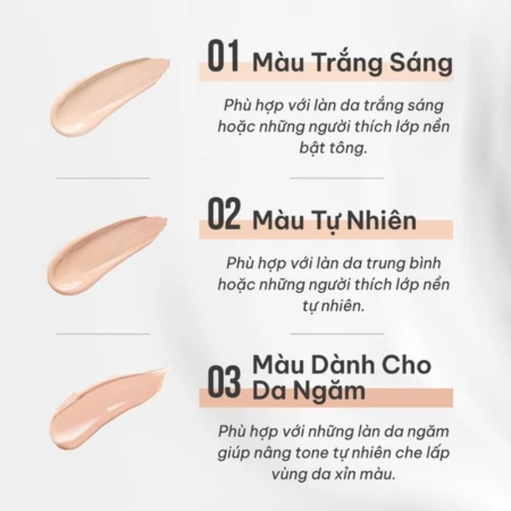 Phấn Nước Kiềm Dầu Mịn Lì HEXZE Long Lasting Cushion (tặng kèm 1 Lõi)