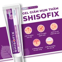 Gel Hỗ Trợ Giảm Mụn Thâm, Hỗ Trợ Mờ Thâm Do Mụn SHISOFIX 15g