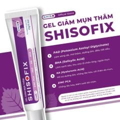 Gel Hỗ Trợ Giảm Mụn Thâm, Hỗ Trợ Mờ Thâm Do Mụn SHISOFIX 15g