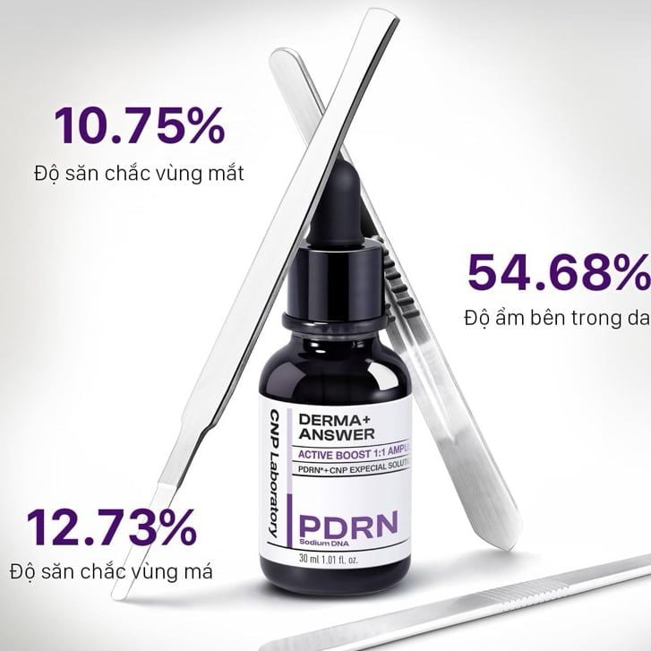 Tinh chất PDRN căng bóng sáng da hỗ trợ tái sinh CNP Derma Answer Active Boost Ampule