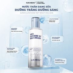 Sữa Dưỡng Trắng Da Sur.Medic Super Glutathione 100 Bright Emulsion