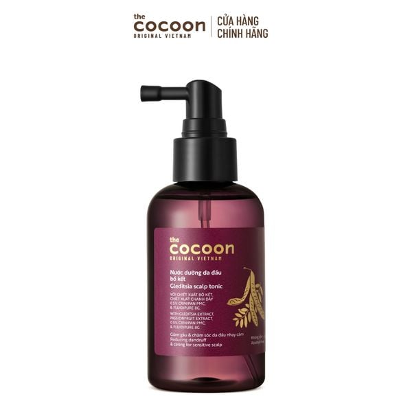 Nước Dưỡng Tóc Cocoon Bồ Kết Giảm Gàu Cho Da Đầu Nhạy Cảm