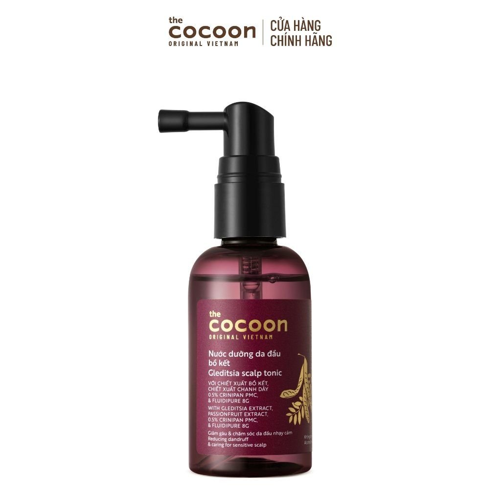 Nước Dưỡng Tóc Cocoon Bồ Kết Giảm Gàu Cho Da Đầu Nhạy Cảm