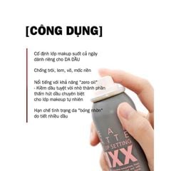Xịt khóa nền makeup Toàn Diện So Natural Fixx