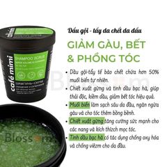 Dầu Gội Tẩy Tế Bào Chết Café Mimi Shampoo Scrub