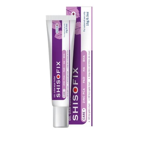 Gel Hỗ Trợ Giảm Mụn Thâm, Hỗ Trợ Mờ Thâm Do Mụn SHISOFIX 15g