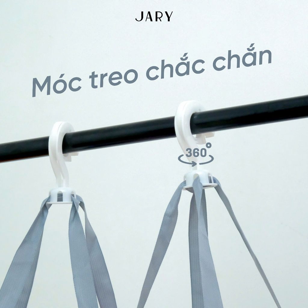 Giỏ Treo Phơi Khô Cọ Trang Điểm Jary