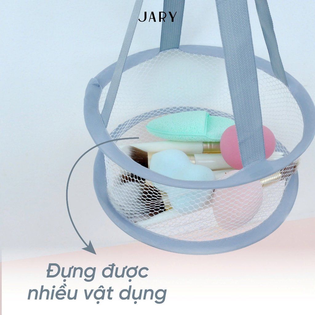 Giỏ Treo Phơi Khô Cọ Trang Điểm Jary