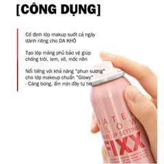 Xịt khóa nền makeup Toàn Diện So Natural Fixx