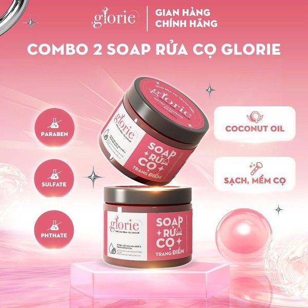 Soap Rửa Cọ Trang Điểm Glorie Brush Cleansing Soap
