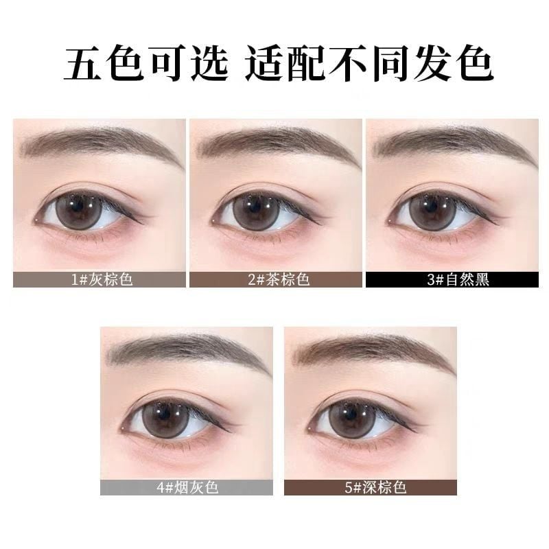 Chì kẻ mày hai đầu XIXI tự nhiên Three Dimensional Drawing Mist Eyebrow Pencil D835 XIX191