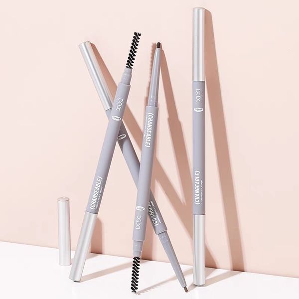 Chì kẻ mày hai đầu XIXI tự nhiên Three Dimensional Drawing Mist Eyebrow Pencil D835 XIX191