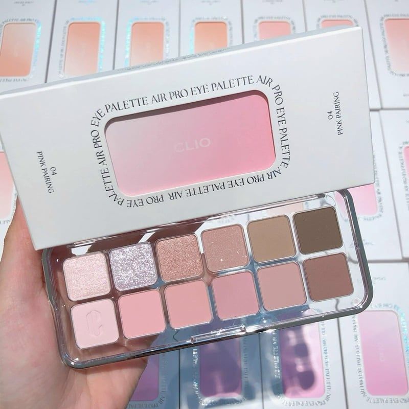 Bảng Phấn Mắt 12 Ô Clio Pro Eye Palette Air 7.2g