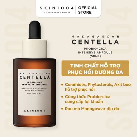 Tinh Chất Rau Má Lên Men Skin1004 Madagascar Centella Probio-Cica Intensive Ampoule 50ml