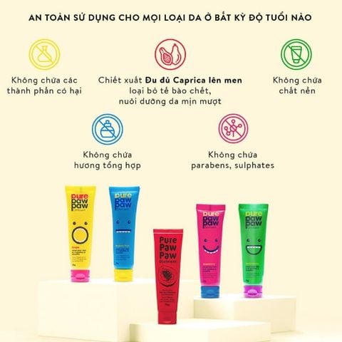 Dưỡng Môi Đa Năng Pure Paw Paw Ointment Cấp Ẩm 25g