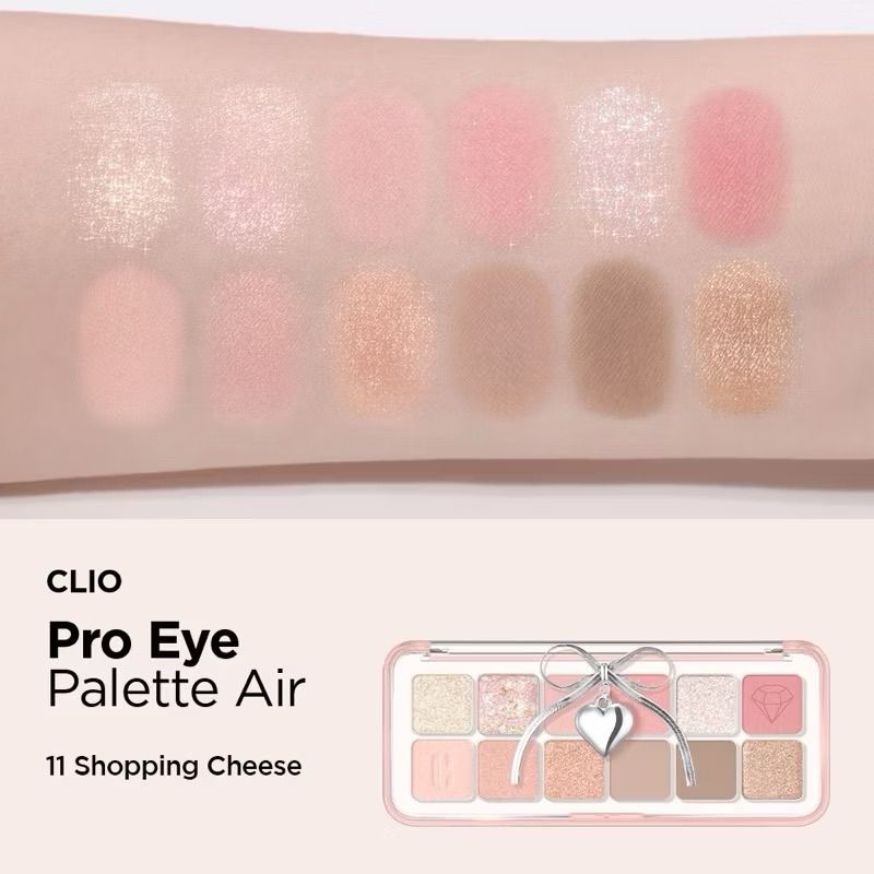 Bảng Phấn Mắt 12 Ô Clio Pro Eye Palette Air 7.2g