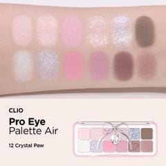 Bảng Phấn Mắt 12 Ô Clio Pro Eye Palette Air 7.2g