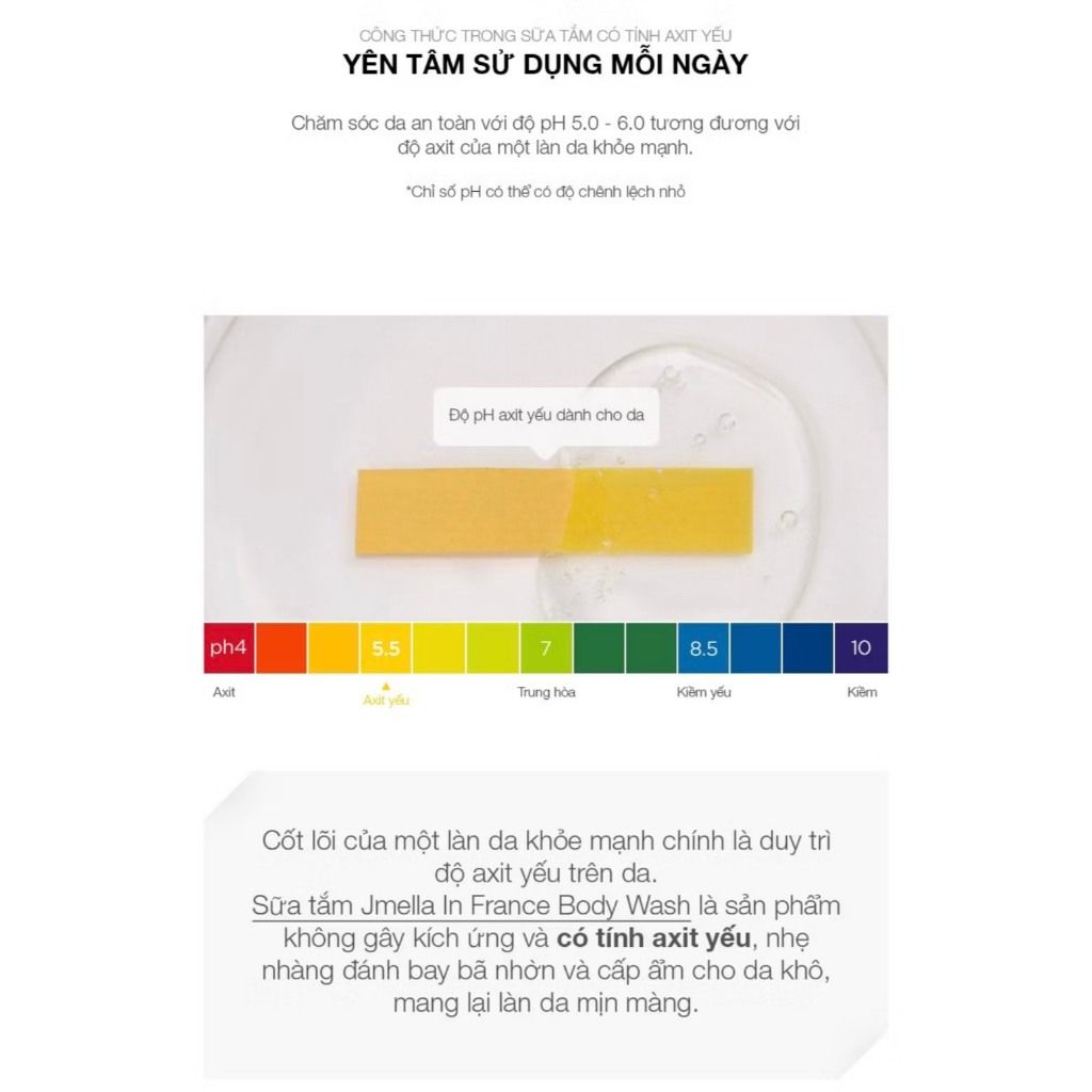 Sữa Tắm Hương Nước Hoa Jmella In France Body Wash 500ML