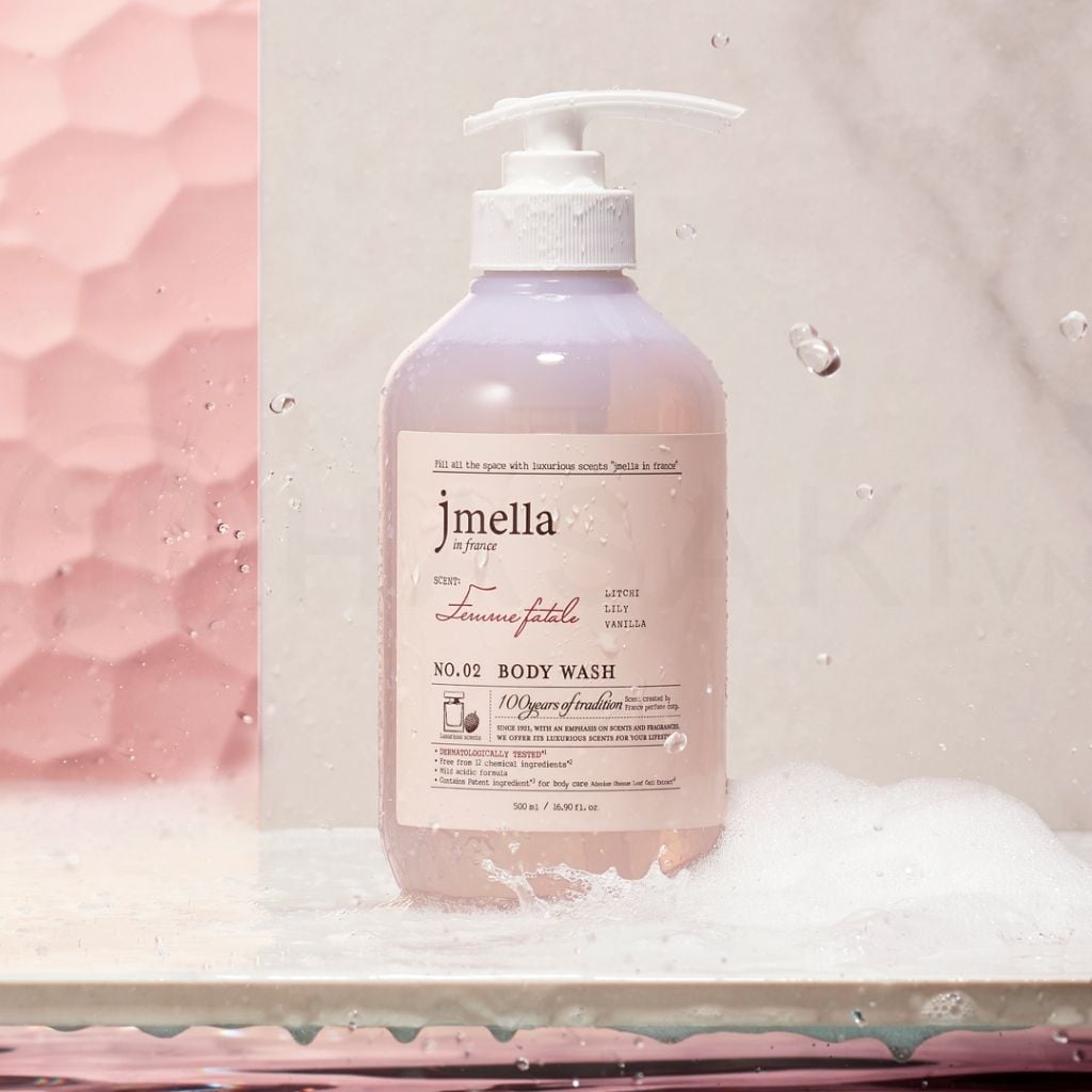 Sữa Tắm Hương Nước Hoa Jmella In France Body Wash 500ML