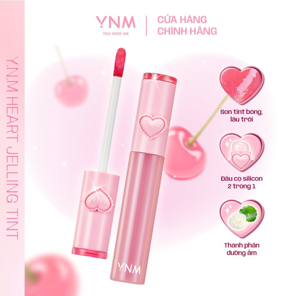 Son Dưỡng Có Màu YNM Heart Jelling Tint