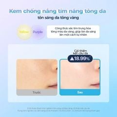 Kem chống nắng Torriden Dive In Tone Up Sun Cream Purple SPF50 60ml (TÍM)