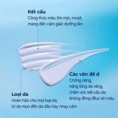 Kem chống nắng Torriden Dive In Tone Up Sun Cream Purple SPF50 60ml (TÍM)