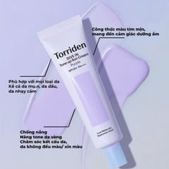 Kem chống nắng Torriden Dive In Tone Up Sun Cream Purple SPF50 60ml (TÍM)