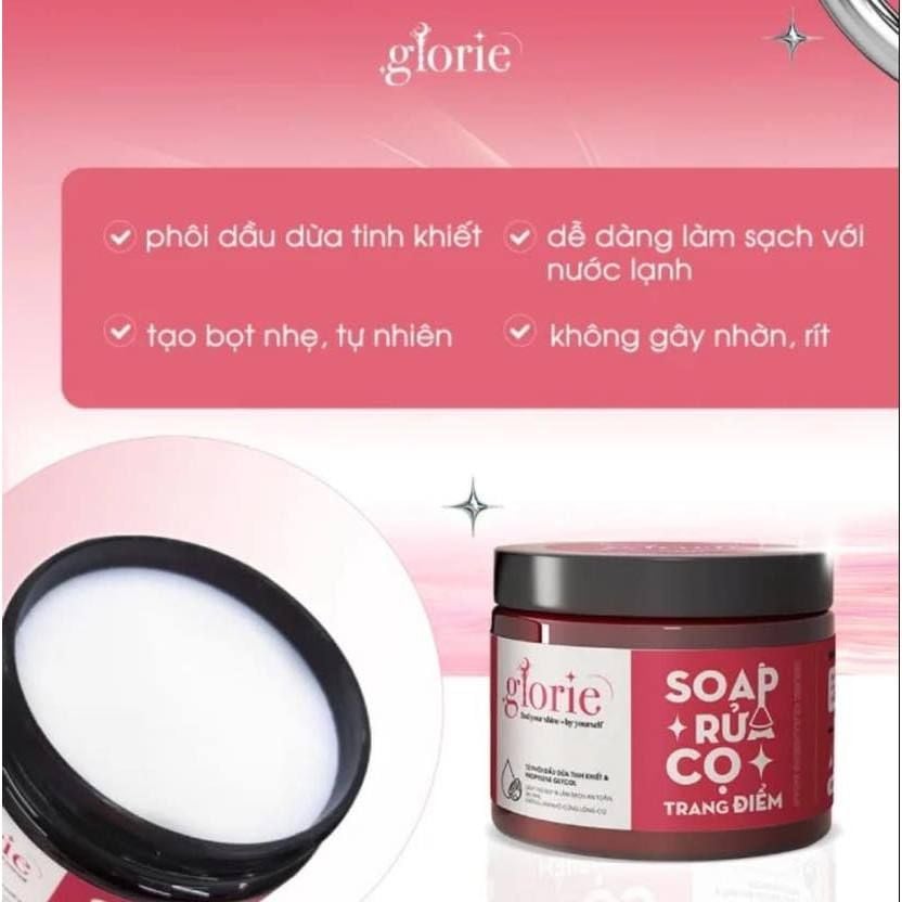 Soap Rửa Cọ Trang Điểm Glorie Brush Cleansing Soap