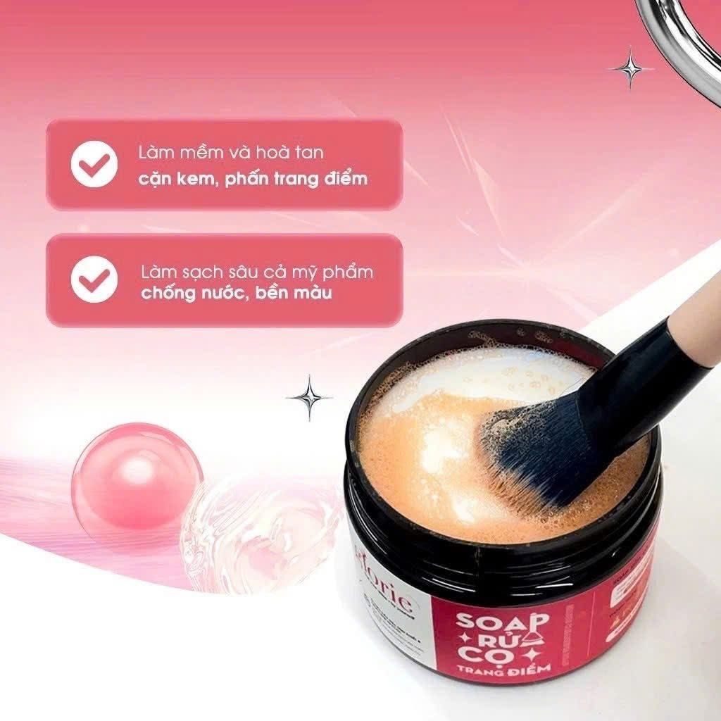 Soap Rửa Cọ Trang Điểm Glorie Brush Cleansing Soap