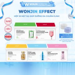 [Hộp 30 miếng] Mặt Nạ Giúp Dưỡng Da WonJin Effect Mask 350g