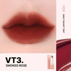 Son Kem Lì Thuần Chay, Mịn Mượt Lâu Trôi Foif  by Merzy Daily Velvet Tint