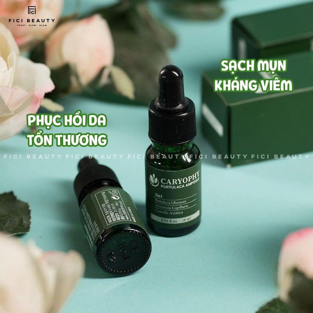 Tinh Chất Chăm Sóc Cho Da Mụn Caryophy Portulaca Ampoule