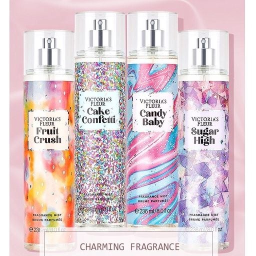Xịt Thơm Body Victoria's Fleur Fragrance Mist 236ml
